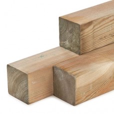 Tuinpaal geïmpregneerd grenen 6,8x6,8x100 cm met punt Tuinpaal geïmpregneerd grenen 6,8x6,8x100 cm met punt